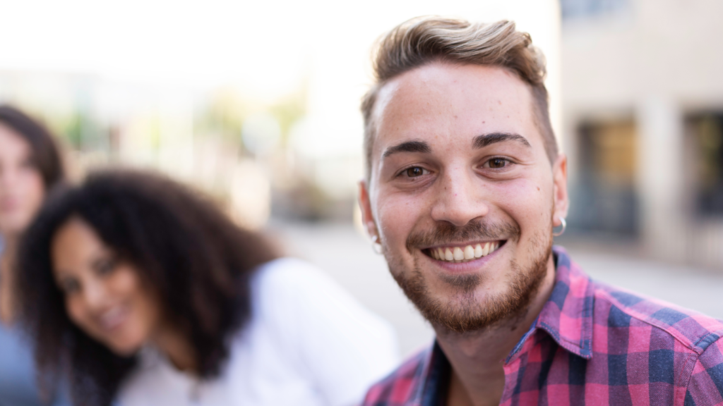 Portrait of happy youth - GOS
